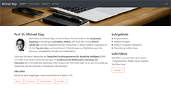 Desktop Screenshot of michaelkipp.de