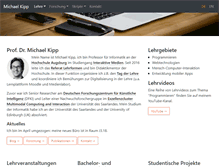 Tablet Screenshot of michaelkipp.de